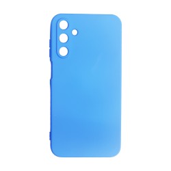 Capa de Silicone com Moldura de Câmera para Samsung Galaxy A15 4g Azul Capa de Silicone com Moldura de Câmera para Samsung Galaxy A15 4g Azul